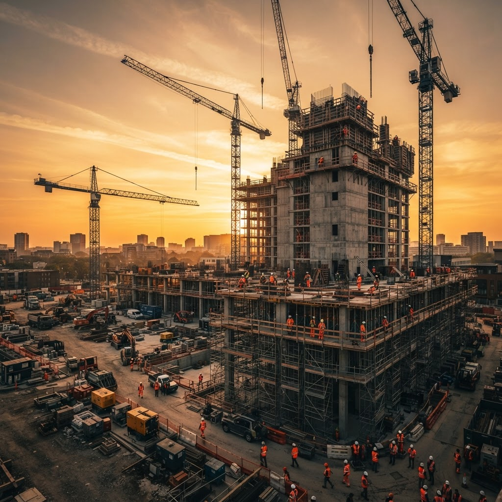 موقع إنشاءات لشركة الراي الهندسية